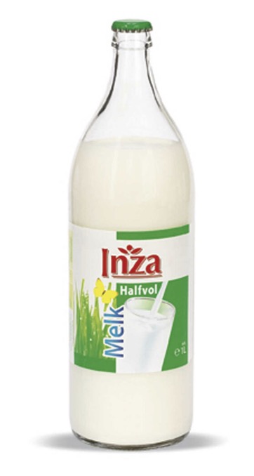 Lait INZA Demi-écrémé/ Halfvolle Melk